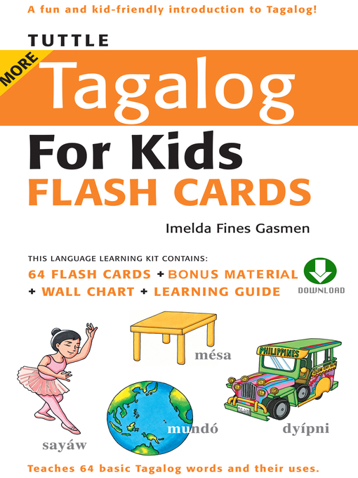 Title details for Tuttle More Tagalog for Kids Flash Cards by Imelda Fines Gasmen - Available